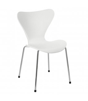 Krzesło MARTINUS białe do salonu w stylu nowoczesnym oraz klasycznym