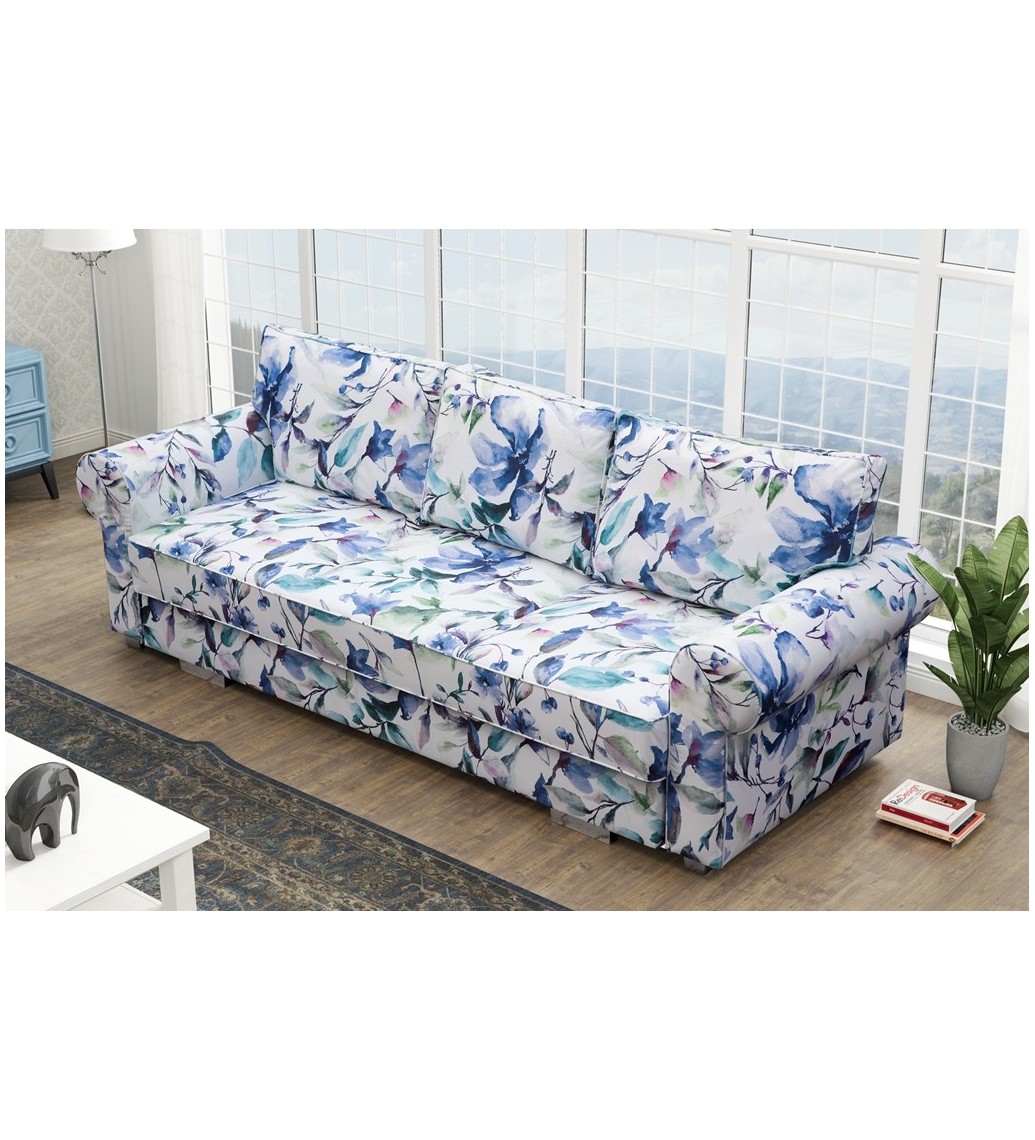 Sofa rozkładana MAGNETIC 256 cm z funkcją spania do salonu w stylu nowoczesnym, klasycznym oraz glamour.