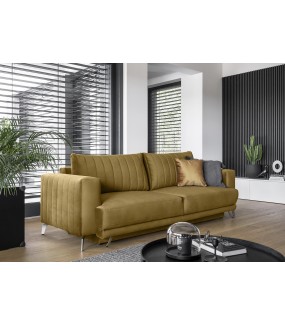 Sofa rozkładana ELISE 250 cm z funkcją spania do salonu urządzonego w stylu nowoczesnym, klasycznym jak również glamour.
