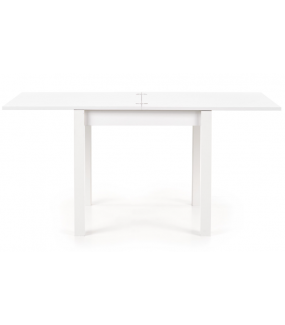 Stół rozkładany GRACJAN 80 cm - 160 cm biały