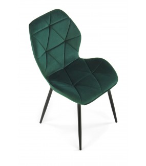 Przepiękne Krzesło CARMEN zielone do salonu w stylu nowoczesnym oraz klasycznym.