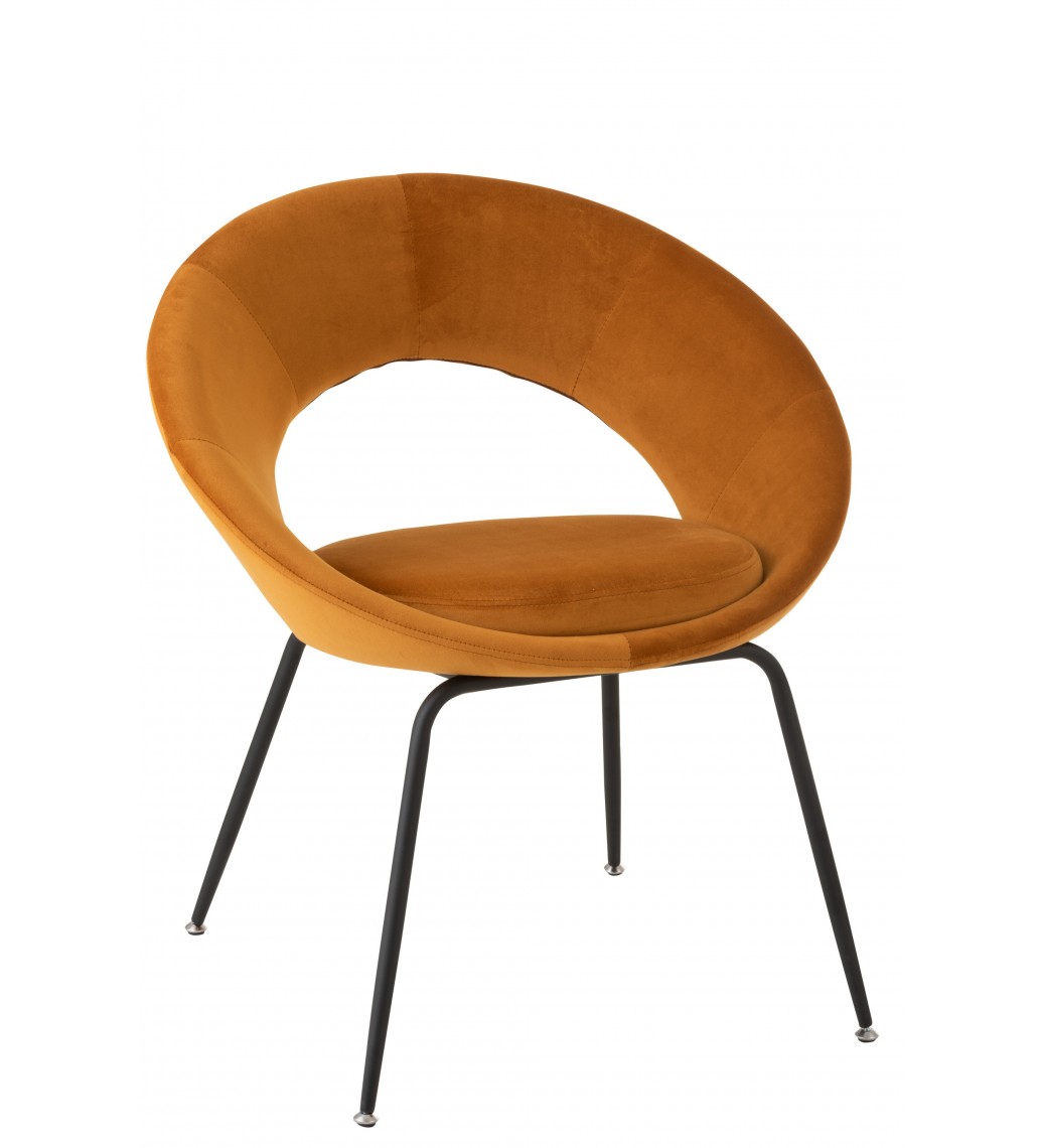 Krzesło NELSON musztardowe do salonu w stylu nowoczesnym oraz klasycznym.