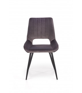 Przepiękne  Krzesło MARON szare do salonu w stylu nowoczesnym oraz klasycznym.