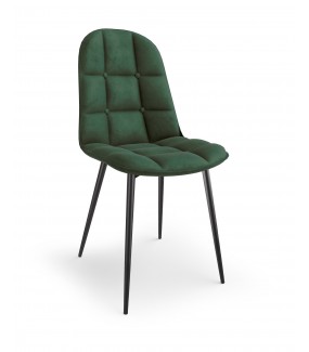Krzesło LAGUS zielone do salonu w stylu nowoczesnym oraz klasycznym.