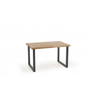 Stół RADUS 160 cm drewno dąb  do salonu w stylu industrialnym, przemysłowym oraz loftowym.