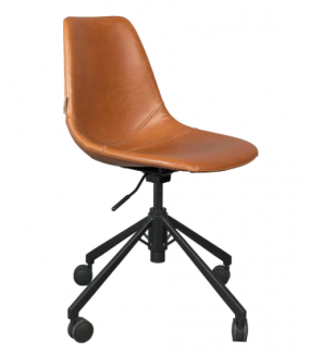 Fotel biurowy FRANKY brązowy