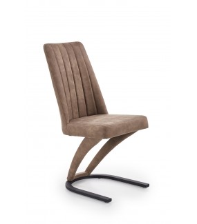 Przepiękne Krzesło MOLINA brązowe do salonu w stylu nowoczesnym oraz klasycznym.
