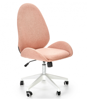 Fotel biurowy FALCAO różowy całkowicie odmieni charakter pokoju, biura czy domowego gabinetu.