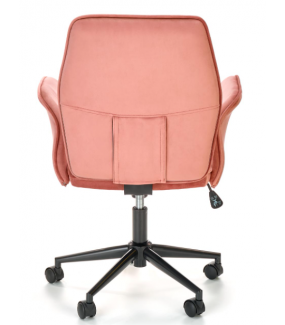 Fotel biurowy TULIP różowy to propozycja do wnętrz nowoczesnych, klasycznych, modern oraz glam.