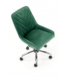 Fotel biurowy RICO zielony to propozycja do wnętrz nowoczesnych, klasycznych, modern oraz glam.
