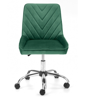 Fotel biurowy RICO zielony to propozycja do wnętrz nowoczesnych, klasycznych, modern oraz glam.