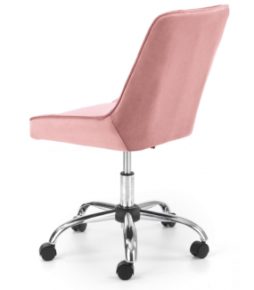 Fotel biurowy RICO różowy to propozycja do wnętrz nowoczesnych, klasycznych, modern oraz glam.