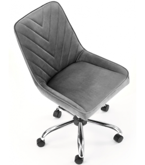 Fotel biurowy RICO szary to propozycja do wnętrz nowoczesnych, klasycznych, modern oraz glam.