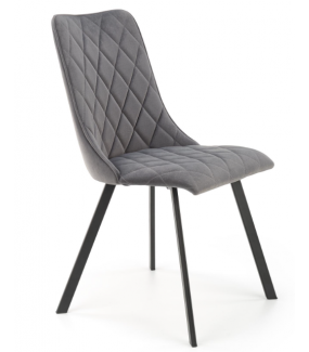 Krzesło CESAR szare będzie doskonałym wyposażeniem jadalni, kuchni, pokoju dziennego czy salonu.