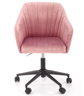 Fotel biurowy FRESCO różowy to propozycja do wnętrz nowoczesnych, klasycznych, modern oraz glam.