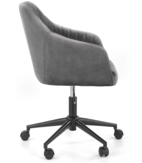 Fotel biurowy FRESCO szary to propozycja do wnętrz nowoczesnych, klasycznych, modern oraz glam.
