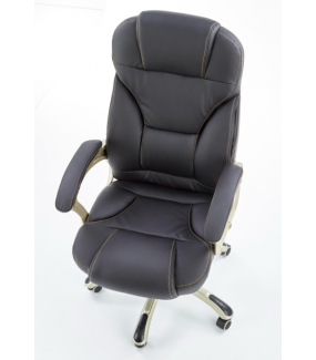 Fotel biurowy DESMOND czarny dopełni stylizacji wnętrza biura, gabinetu czy sali konferencyjnej.