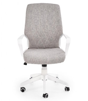 Fotel biurowy SPIN 2 szary dopełni stylizacji wnętrza biura, gabinetu czy sali konferencyjnej.