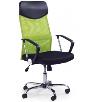 Fotel biurowy VIRE zielony dopełni stylizacji wnętrza biura, gabinetu, pokoju młodzieżowego.