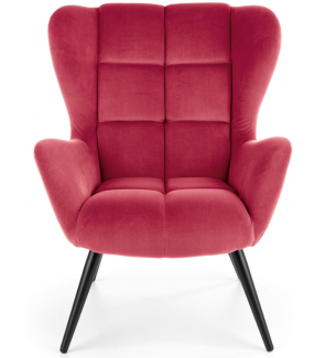 Fotel TYRION bordowy przepięknie zaaranżuje wnętrza salonu, sypialni oraz eleganckich restauracji czy hoteli