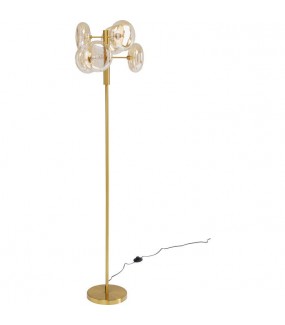 Lampa podłogowa HEADLIGHT 43 cm złota sprawdzi się w stylu klasycznym, nowoczesnym, modern oraz glamour.