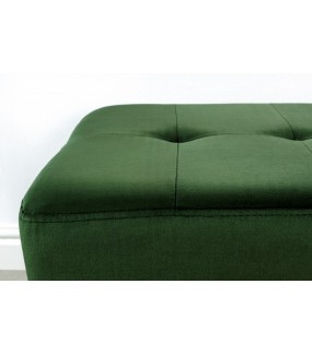 Ławka OLIWIA 95 cm zielona świetnie wpisze się do wnętrz w stylu nowoczesnym, klasycznym oraz skandynawskim.