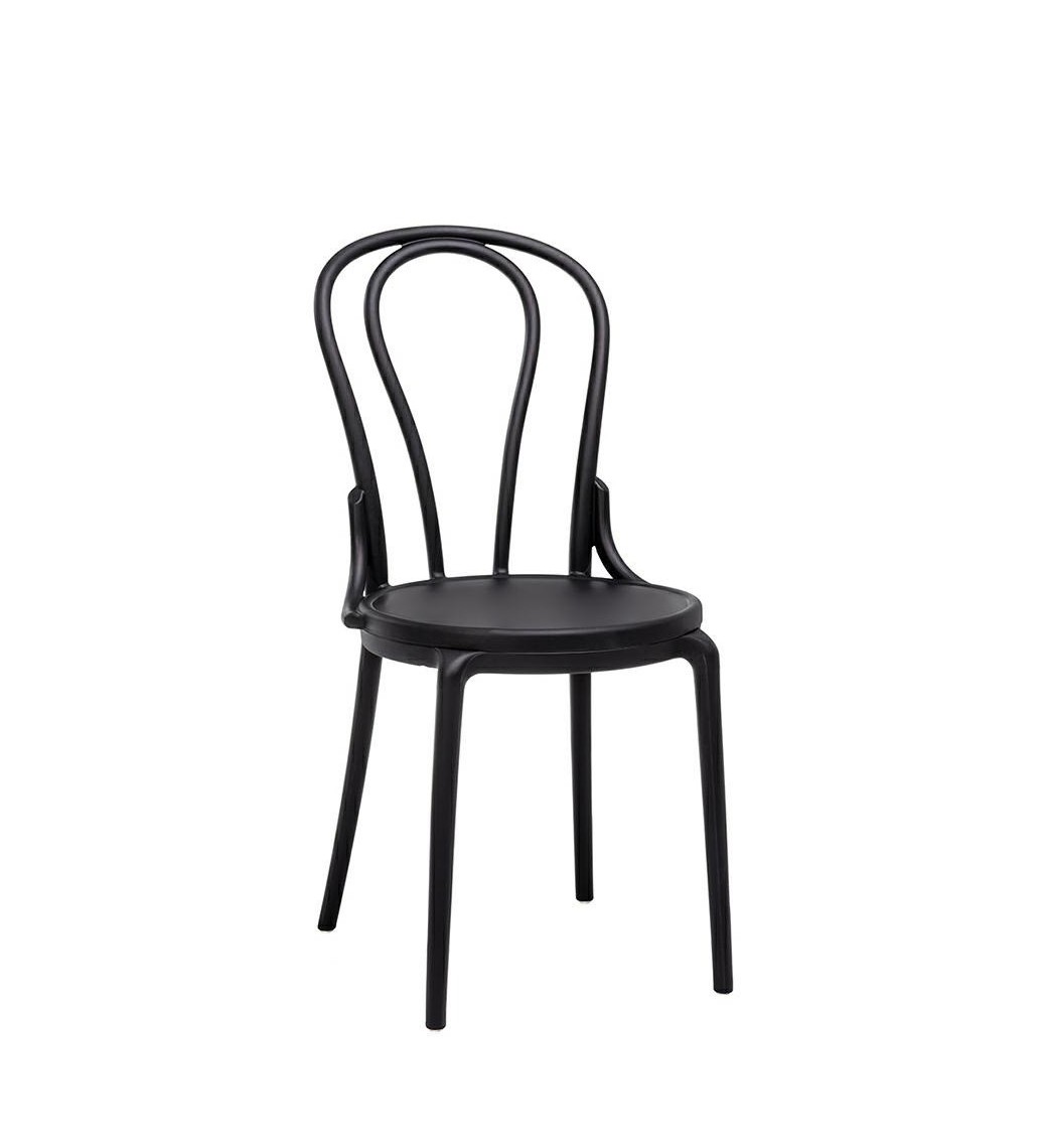 Krzesło TONI wykonane z wysokiej jakości tworzywa sztucznego idealnie zaaranżuje wnętrza salonu oraz jadalni.