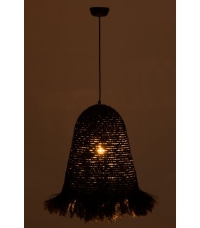 Lampa wisząca GRETA 44 cm czarna