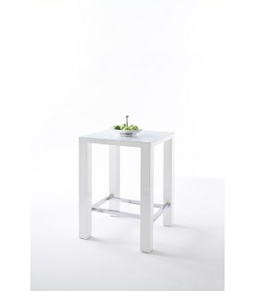Stół barowy JAM 80 cm biały do salonu oraz jadalni w stylu nowoczesnym oraz klasycznym.