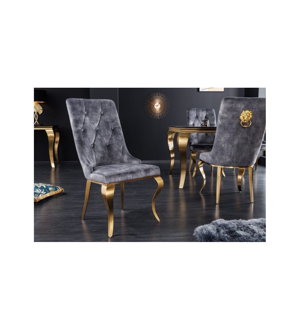 Piękne, eleganckie krzesło TRENTINO LEW do salonu w stylu nowoczesnym, klasycznym oraz glamour.
