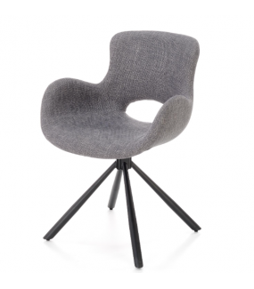 Krzesło CELIS szare sprawdzi się w stylu klasycznym, modern, nowoczesnym czy industrialnym.