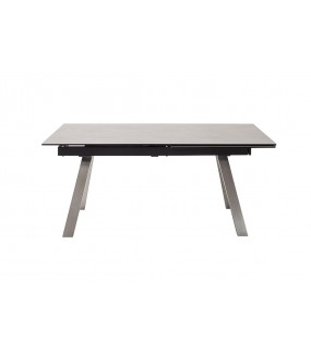 Stół rozkładany TOBAGO II 180 cm - 260 cm ceramika jasnoszary do salonu