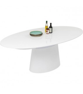 Stół rozkładany BENVENUTO 200 cm - 250 cm biały do salonu oraz jadalni.