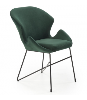 Krzesło SANFORD zielone świetnie sprawdzi się w stylu nowoczesnym, modern, retro czy industrialnym