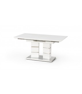 Stół rozkładany LORD 160 cm - 200 cm biały świetnie zaprezentuje się w salonie, pokoju, kuchni czy jadalni.