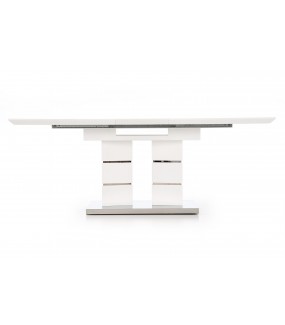 Stół rozkładany LORD 160 cm - 200 cm biały świetnie zaprezentuje się w salonie, pokoju, kuchni czy jadalni.