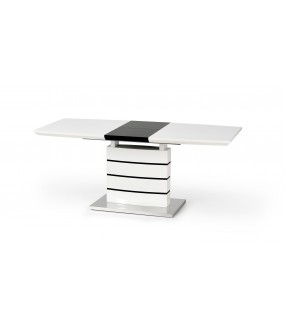 Stół rozkładany NORD 140 cm - 180 cm biały