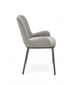 Krzesło ESPANA szare  świetnie sprawdzi się w stylu nowoczesnym, modern, retro czy industrialnym
