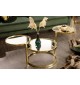 Piękny stolik kawowy OLVE Art deco do salonu urządzonego w stylu nowoczesnym oraz glamour.