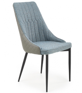 Designerskie krzesło NANTONG niebieskie sprawdzi się w stylu klasycznym, modern, nowoczesnym czy industrialnym.