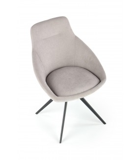 Designerskie krzesło SULLIVAN szare sprawdzi się w stylu klasycznym, modern, nowoczesnym czy industrialnym.