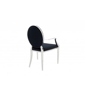 Krzesło Modern Barock czarne