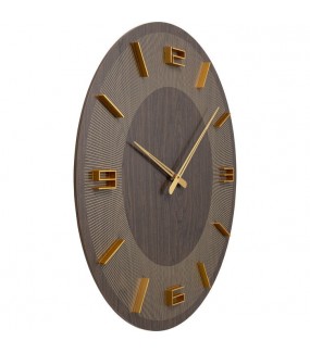 Zegar świetnie sprawdzi się w w stylu industrialnym, ale również minimalistycznym czy skandynawskim.