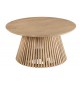 Stolik kawowy VINCENT 40 cm drewno mango do salonu urządzonego w stylu industrialnym, przemysłowym oraz loftowym.