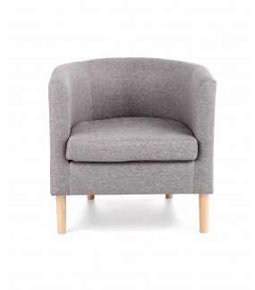 Fotel CLUBBY szary sprawdzi się w stylu nowoczesnym, klasycznym, retro czy minimalistycznym.