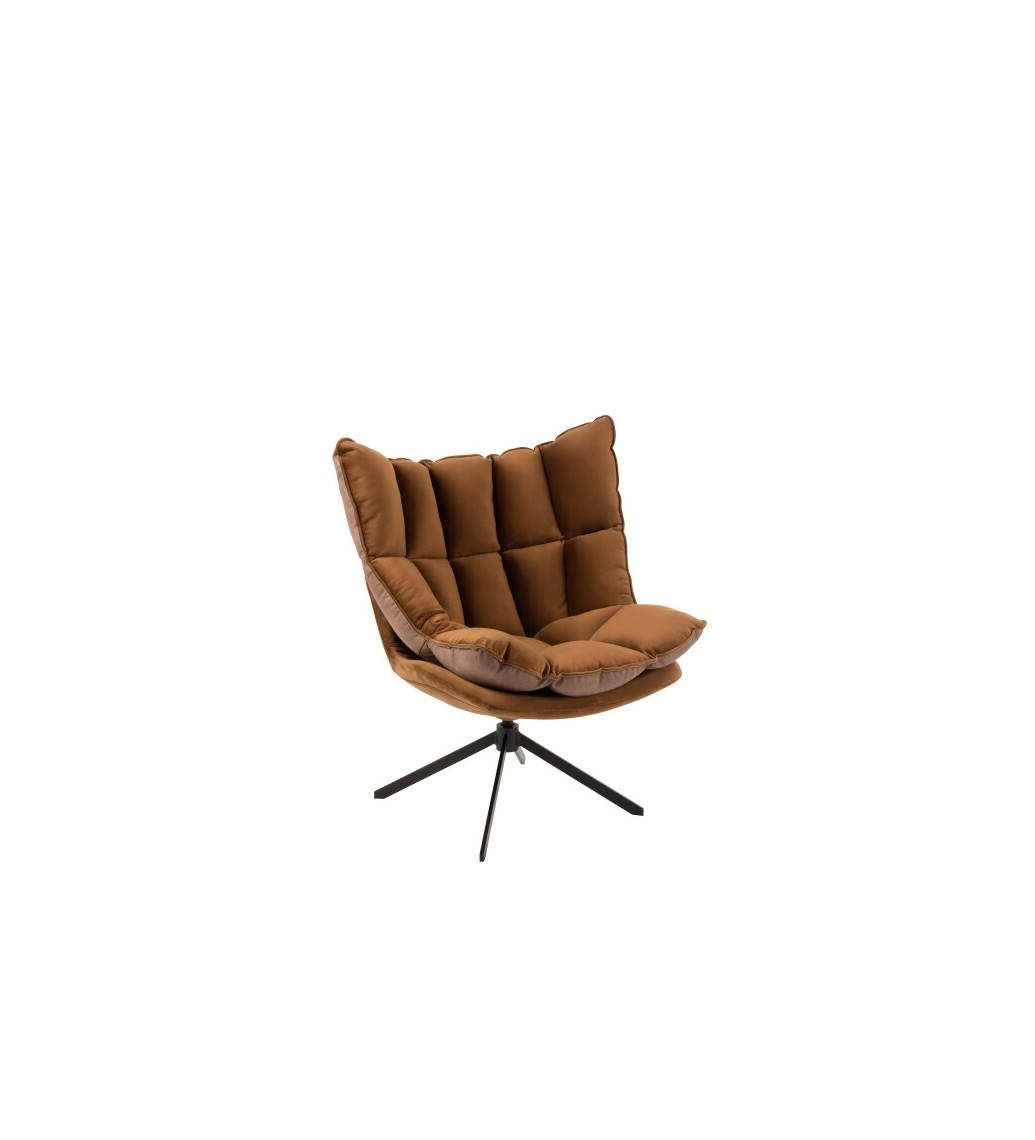 Fotel KOASTER brązowy sprawdzi się w stylu modern, nowoczesnym czy industrialnym.