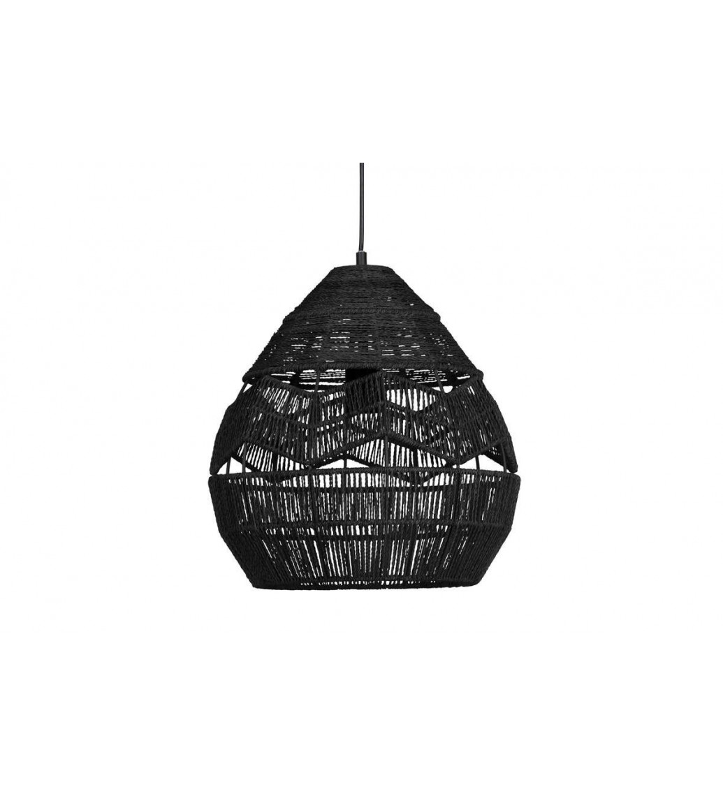 Lampa wisząca ADELAIDE 35 cm czarna