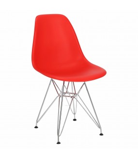 Krzesło P016 PP  Inspirowane DSR Czerwone