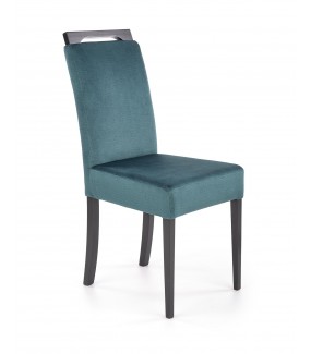 Krzesło CLARION II zielone świetnie sprawdzi się w salonie, pokoju, jadalni czy lokalach gastronomicznych.