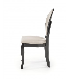 Krzesło VELO czarne świetnie zaprezentuje się zarówno w przedpokoju, sypialni jak i salonie czy pokoju.